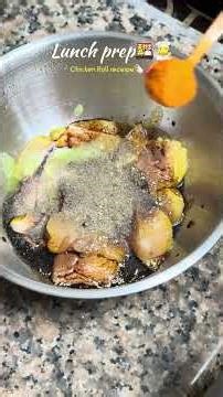 Thursday Lunch Prep scenes🍱 Once more chicken salad receipe❤️| kuska for this weather💨 #minivlog