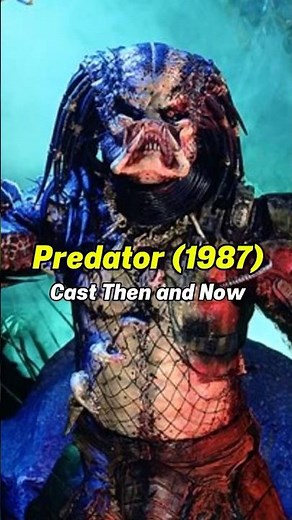 Predator (1987) Cast - Then and Now Transformation #Predator #evolution #diolari