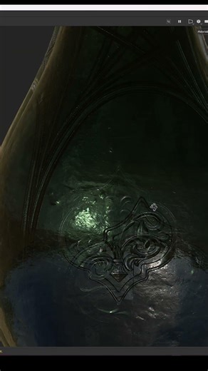 How to Texture a Glass Perfume Bottle in Substance Painter with Translucency | Tutorial #gameart