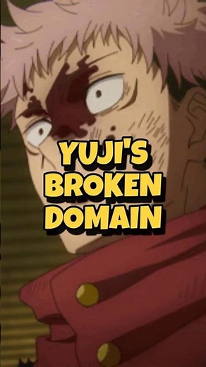 Yuji’s Domain is BROKEN! 😱#jujutsukaisen #jjk #yuji #domainexpansion