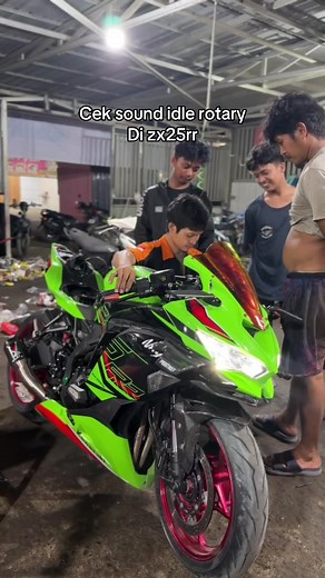 Langsam Suara Rotari pada ZX-25R dan Mazda RX-7