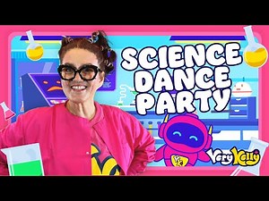 💖 Science Dance Party | Song About Experiments, Curiosity & Learning | Very Kelly! Music For Kids 🧪🌈