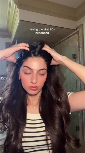 Fun and Easy 90s Inspired Headband Hairstyles