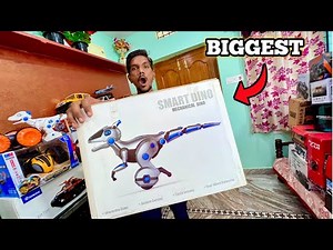 RC Programmable Self Balancing Robotic Dino unboxing & Testing - Chatpat toy tv