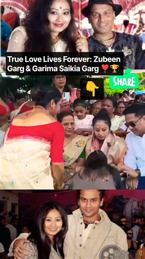 Zubeen Garg & Garima Saikia Garg: An Unbreakable Bond of Love & Devotion 💖#shorts#zubeengarg