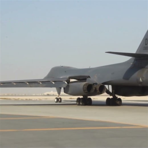 Watch B-1 Lancers Light Up the Runway #aviation #military #takeoff