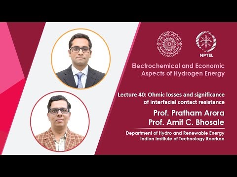 Lec 40: Ohmic losses and significance of interfacial contact resistance