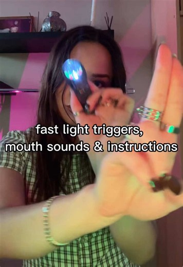 for people who enjoy mouth sounds 🥰 #fastandaggressiveasmr #fastasmr #fyp #asmr #lighttriggers