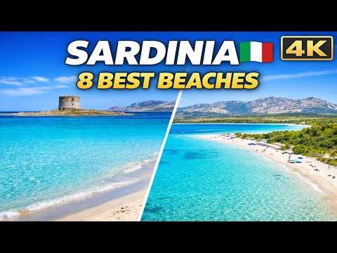 Sardinia Beaches, Italy 🇮🇹 | 8 Most Beautiful Beaches (4K)