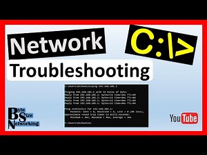 CMD - Network Troubleshooting using Ipconfig, Ping, Tracert, Nslookup.