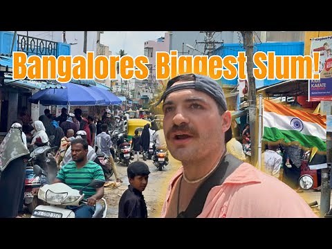 Inside Bangalore’s Biggest Slum - Absolutely Crazy🇮🇳