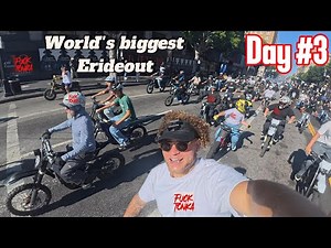 Day 3 of Riding in The World's Biggest Ebike rideout (Surron Megaride LA 2025)