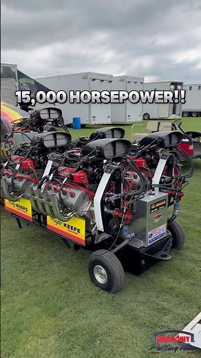 Unloading 15,000 Horsepower!! #tractorpulling