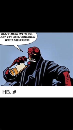 Hellboy Animated By Gemini ai