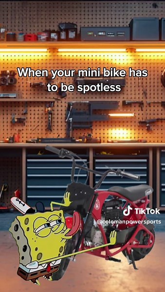 That's amore 💕 #ColemanMinibikes #Minibike #braap