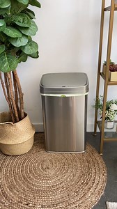 47K views · 191 reactions | ‼This is NOT your average trash can‼ Keep your kitchen looking spiffy with this no-touch, motion sensor stainless steel trash can!朗 Snag it while the price is hot (it's our BEST deal today!) > https://qvc.co/ninestarsQfb : The House Of Sequins NineStars - USA Inc. | QVC | Facebook