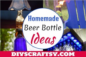 16 DIY Beer Bottle Ideas You Can DIY Easily