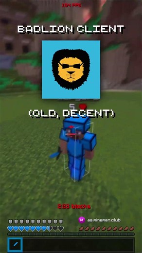 the BEST minecraft pvp clients! #minecraft #shorts #pvp #crystal