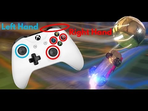 Gameplay of Rocket League w/ Xbox One Controller [Claw Grip]