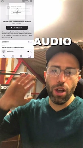 Podcastellitto available also in audio format 👋🥁🎙️ #drumpodcast #podcast #recordingdrums #drums