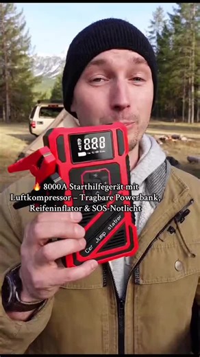 Tragbares intelligentes Autoladegerät für Autos und E-Bikes