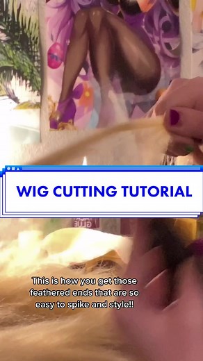 Enjoy another wig styling basic! This is a method that works for me and I use on all my wigs #wigstyling