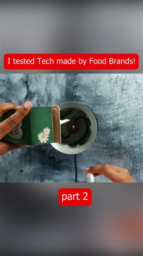 Tech Products by Food Brands: A Review
