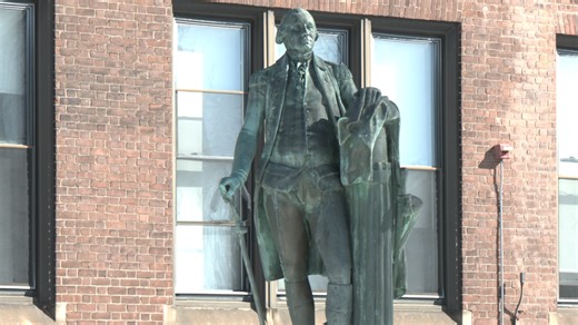 Here’s why George Washington’s statue is displayed in Springfield