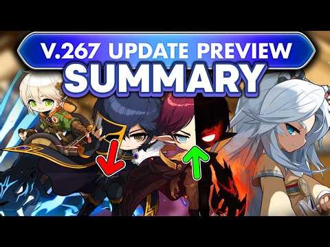 BIG CLASS BALANCE CHANGES COMING - MapleStory Update Preview Summary