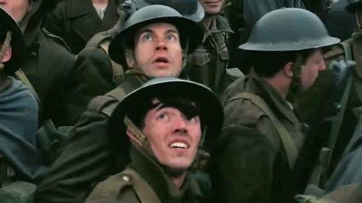 Movie extras causing chaos in a scene