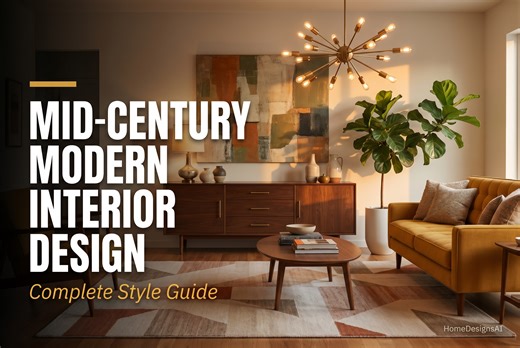Mid-Century Modern Interior Design: Complete Style Guide