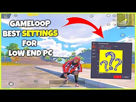 🔧Gameloop Best Settings For Low End Pc ✅ Pubg mobile EMULATOR Settings (2025)