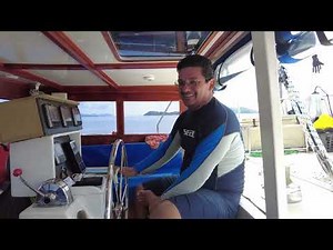 Visite bateau et navigation jusqu'a l'ile de Linapacan