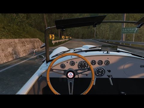 251014 Assetto Corsa · Shelby Cobra Roush 427 2022 (879Nm) · 운문댐