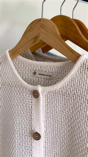 Linen Blend Cardigan: Lightweight Cottagecore Jacket With Wooden Buttons - Etsy