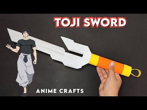 TOJI SWORD DIY || Folding Toji Fushiguro's Iconic Weapon