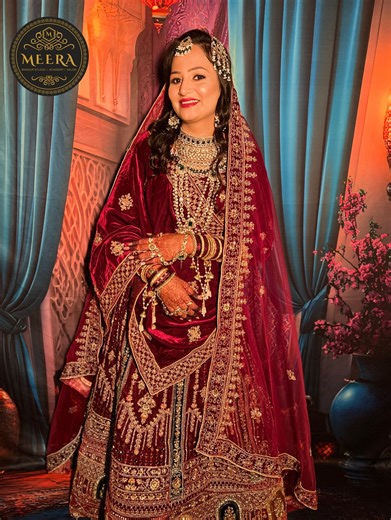 Meera beauty parlour | Soft Glowing ❤️My lovely 🥰 bride 🌹..!! Makeup @meera.beauty.parlour @meera.makeupstudio.academy Paniget Vadodara #NikahBride, #Nikah,... | Instagram