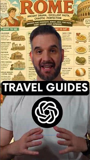 ChatGPT Images Makes Travel Guides In Seconds!