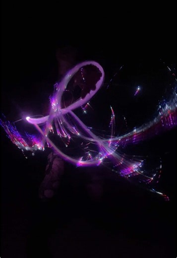 the vibes out here are immaculate, perfect for a #whipwednesday #fyp #flow #flowart #flowartist #pixelwhip #lightwhip #lightshow #plur