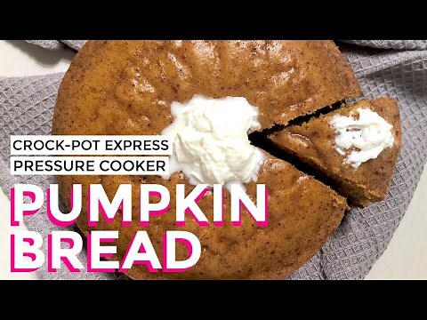 Crock-Pot Express Crock Pumpkin Bread (oven directions included)