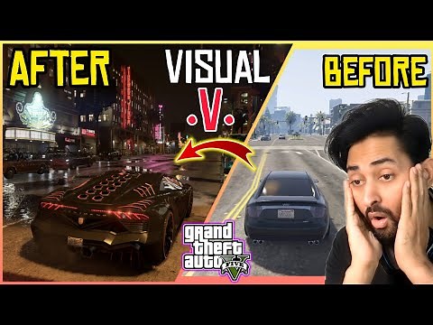 HOW TO INSTALL GRAPHICS MOD IN GTA 5 | VISUAL V GRAPHICS MOD | GTA 5 Mods 2024 | Hindi/Urdu