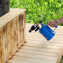 Build a Rustic Wooden Bench for Your Outdoor Space