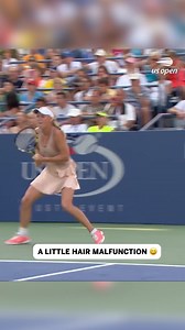 Tough luck 😅 (via US Open) | ESPN