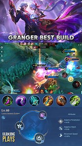 910K views · 1.6K reactions | GRANGER Best Build ! 20 Kills Powerful Shot  #MLBBGoldenMonth #MLBBPamigay #MLBB1Minute1Phone #MLBB MLBB Mobile Legends | Kkamjong Plays | Facebook