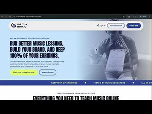 Instrux Music Demo | Purpose-Built Platform for Music Educators