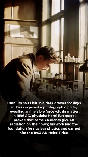 A cloudy day in Paris led to the accidental discovery of radioactivity. | The History Page