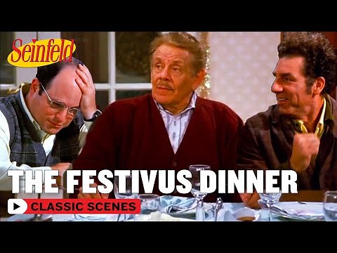 Festivus Dinner At The Costanza's | The Strike | Seinfeld