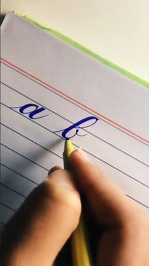 Cursive Writing A to Z | English Handwriting Practice & Calligraphy Tips for Beginners