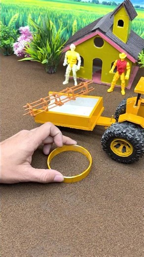 Building a Miniature Concrete Pillar! 🏗️ #DIY #miniature