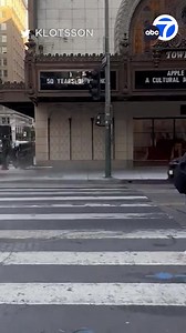 25K views · 305 reactions | A suspect fled police in a stolen forklift during a bizarre chase in downtown Los Angeles.  https://abc7.la/45gJLUt | ABC7 | Facebook